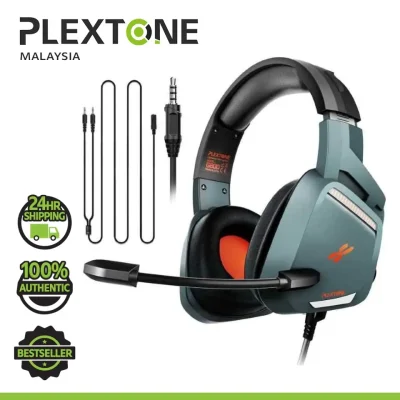 PLEXTONE G800 EXTRA BASS 3.5mm Audio jack Gaming Headphone Earphones Stereo Gaming Headphones With Mic for Mobile PC XBOX PS4