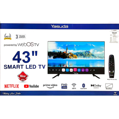 Yasuda 43” Web OS Smart LED TV – Ys-43AUW3